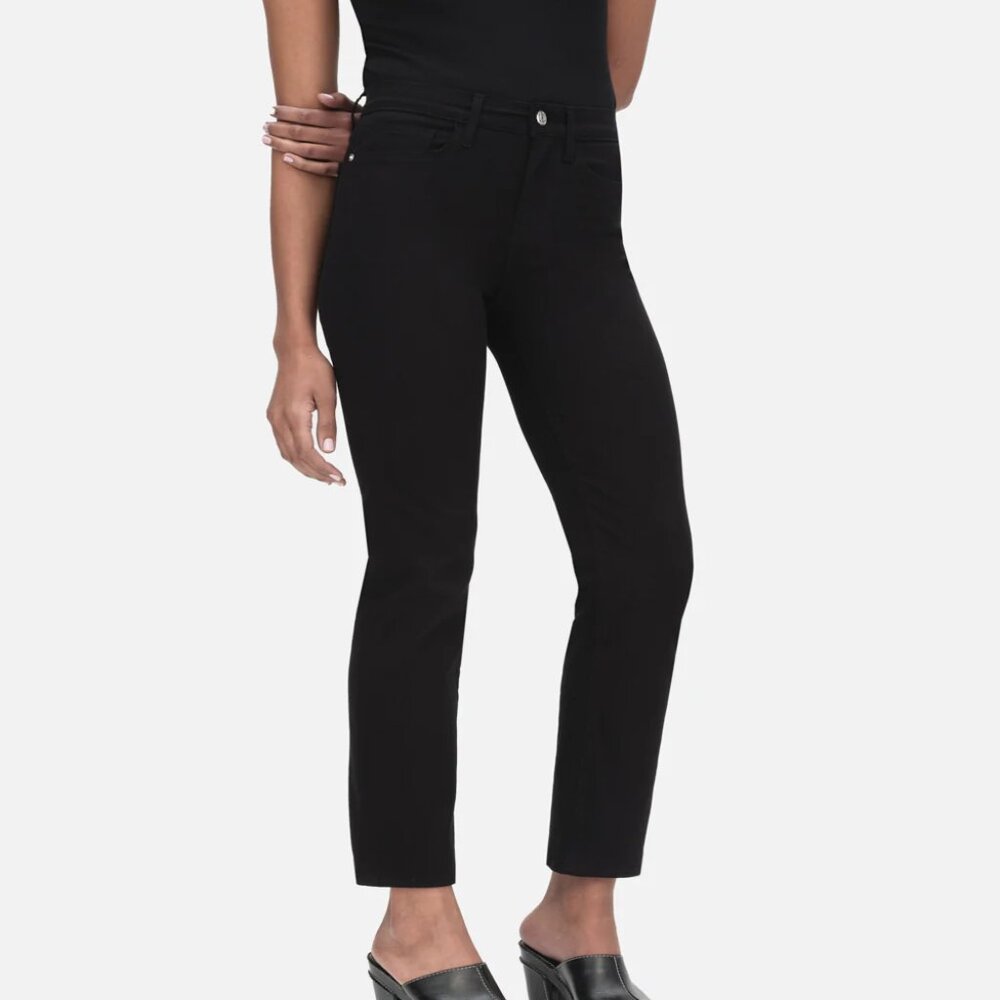 FRAME Le High Skinny Jeans -‎ Film Noir, Size 26, Like New, Premium Denim